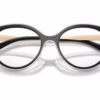 Michael Kors MK4184U 3005 - Black eyeglasses angle view