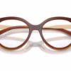 Michael Kors MK4184U 3113 - Dark Brown eyeglasses angle view
