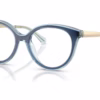 Michael Kors MK4184U 4031 - Navy eyeglasses angle view