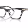 Michael Kors MK4185BU 4034 - Black Horn eyeglasses angle view
