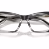 Michael Kors MK4185BU 4034 - Black Horn eyeglasses angle view