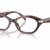 Michael Kors MK4186BU 4031 - Luggage Tortoise eyeglasses angle view