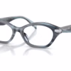 Michael Kors MK4186BU 4054 - Denim Horn eyeglasses angle view