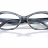Michael Kors MK4186BU 4054 - Denim Horn eyeglasses angle view