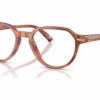 Michael Kors MK4187U 4039 - Brown Horn eyeglasses angle view