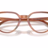 Michael Kors MK4187U 4039 - Brown Horn eyeglasses angle view