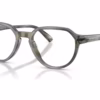 Michael Kors MK4187U 4047 - Charcoal Horn eyeglasses angle view