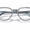 Michael Kors MK4187U 4048 - Navy Horn eyeglasses angle view