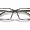 Michael Kors MK4188U 4047 - Charcoal Horn eyeglasses angle view