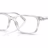 Michael Kors MK4188U 4049 - Grey Horn eyeglasses angle view