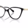 Michael Kors MK4190U 3005 - Black eyeglasses angle view