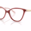 Michael Kors MK4190U 3913 - Rosewood eyeglasses angle view