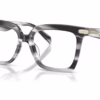 Michael Kors MK4191BU 4034 - Black Horn eyeglasses angle view