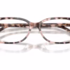 Michael Kors MK4196U 3913 - Pink Tortoise eyeglasses angle view