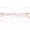Michael Kors MK4197U 3015 - Clear eyeglasses angle view