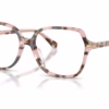 Michael Kors MK4197U 3913 - Pink Tortoise eyeglasses angle view