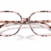 Michael Kors MK4197U 3913 - Pink Tortoise eyeglasses angle view