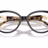 Michael Kors MK4202U 3005 - Black eyeglasses angle view