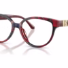 Michael Kors MK4202U 3344 - Merlot Camo Tortoise eyeglasses angle view
