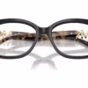 Michael Kors MK4203U 3005 - Black eyeglasses angle view