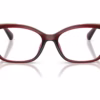 Michael Kors MK4204U 3949 - Dark Red Transparent eyeglasses front view