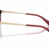 Michael Kors MK4204U 3949 - Dark Red Transparent eyeglasses side view