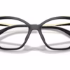 Michael Kors MK4205U 3005 - Black eyeglasses angle view