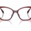 Michael Kors MK4205U 3949 - Dark Red Transparent eyeglasses front view