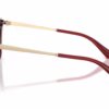 Michael Kors MK4205U 3949 - Dark Red Transparent eyeglasses side view