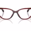 Michael Kors MK4206U 3949 - Dark Red Transparent eyeglasses front view