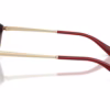 Michael Kors MK4206U 3949 - Dark Red Transparent eyeglasses side view