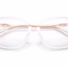Michael Kors MK4208BU 3015 - Clear eyeglasses angle view