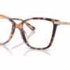 Michael Kors MK4208BU 3913 - Pink Tortoise eyeglasses angle view