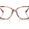 Michael Kors MK4208BU 3913 - Pink Tortoise eyeglasses front view