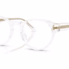 Michael Kors MK4209U 3015 - Clear eyeglasses angle view