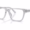 Michael Kors MK4210U 3400 - Grey Transparent eyeglasses angle view