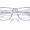 Michael Kors MK4210U 3400 - Grey Transparent eyeglasses angle view