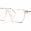 Michael Kors MK4210U 4050 - Beige Transparent eyeglasses angle view