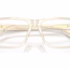 Michael Kors MK4210U 4050 - Beige Transparent eyeglasses angle view