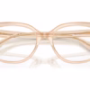 Michael Kors MK4212U 4050 - Beige Transparent eyeglasses angle view
