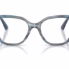 Michael Kors MK4212U 4054 - Blue Horn eyeglasses front view