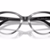 Michael Kors MK4213U 4034 - Black Horn eyeglasses angle view