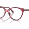 Michael Kors MK4213U 4053 - Raspberry Horn eyeglasses angle view