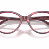 Michael Kors MK4213U 4053 - Raspberry Horn eyeglasses angle view