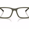 Prada Linea Rossa PS 01RV 15X1O1 - Matte Military Green eyeglasses front view