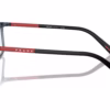 Prada Linea Rossa PS 03QV CZH1O1 - Transparent Avio eyeglasses side view