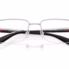 Prada Linea Rossa PS 51SV 1BC1O1 - Silver eyeglasses angle view