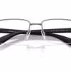 Prada Linea Rossa PS 51SV 7CQ1O1 - Gunmetal eyeglasses angle view