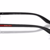 Prada Linea Rossa PS 51SV DG01O1 - Rubbered Black eyeglasses side view