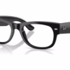 Ray-Ban RX0832VF 2000 - Black eyeglasses angle view